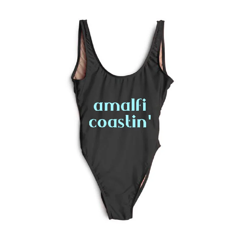 Plus Size Women's Animal Print One - Pieces in Leopard for a Bold and Trendy StatementAMALFI COASTIN' [SWIMSUIT]