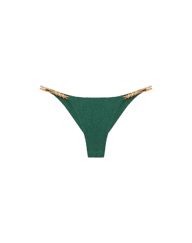 Metallic women swimwear with a shiny finish for a glamorous poolside lookPaige Detail Bottom - Jasper Metallic women swimwear with a shiny finish for a glamorous poolside lookPaige Detail Bottom - Jasper