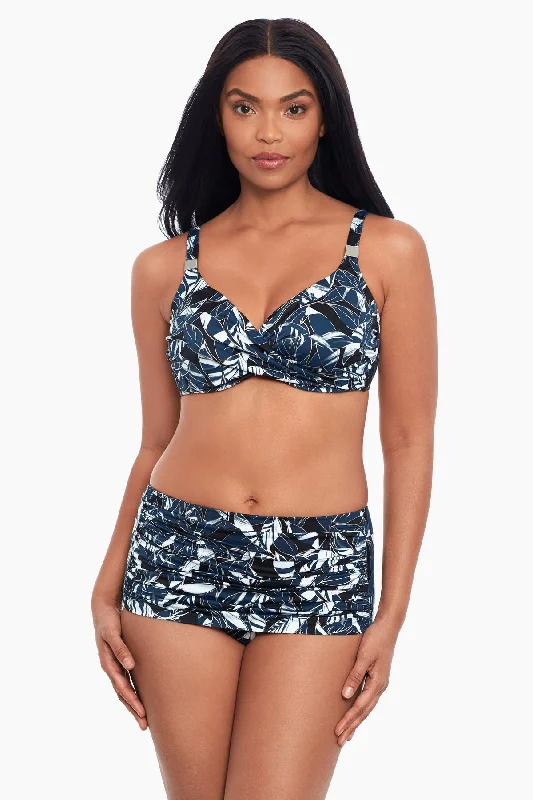 Tropical - print women swimwear for a vacation - ready beach styleShimmer Shadows Norma Jean Retro Swim Bottom Tropical - print women swimwear for a vacation - ready beach styleShimmer Shadows Norma Jean Retro Swim Bottom