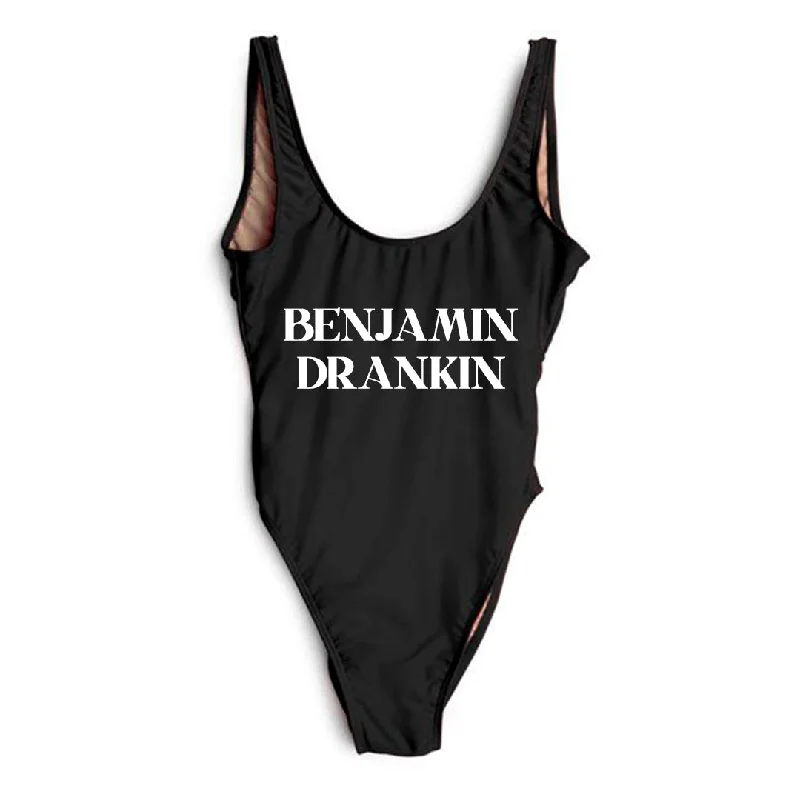Women's Long - Sleeve Turtleneck One - Pieces in Navy for a Sophisticated Winter EnsembleBENJAMIN DRANKIN [SWIMSUIT]