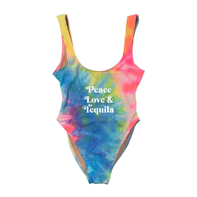 Women's Lace - Embellished One - Pieces in Cream for a Romantic and Vintage - Inspired LookPeace Love & Tequila [SWIMSUIT]
