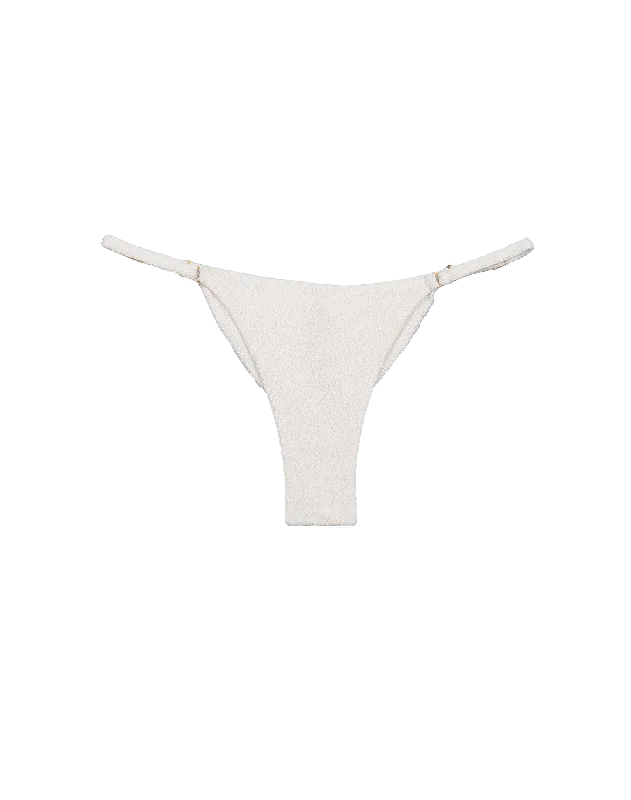 Striped women swimwear with a classic pattern for a timeless beach lookFirenze Rafa Bottom - White Striped women swimwear with a classic pattern for a timeless beach lookFirenze Rafa Bottom - White