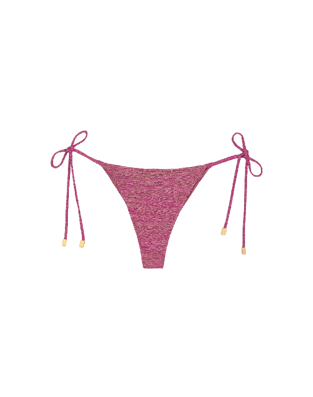 Push - up women swimwear to enhance the bust for a more confident beach lookTie Side Bottom - Berry Burst Push - up women swimwear to enhance the bust for a more confident beach lookTie Side Bottom - Berry Burst