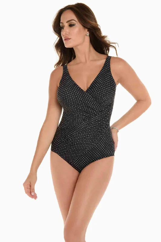 Plus Size Women's Button - Down One - Pieces in Light Blue for a Casual and Comfortable Day OutPin Point Oceanus One Piece Swimsuit Plus Size Women's Button - Down One - Pieces in Light Blue for a Casual and Comfortable Day OutPin Point Oceanus One Piece Swimsuit
