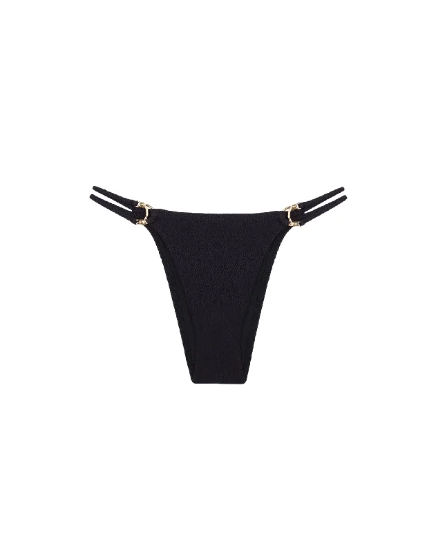 Convertible women swimwear that can be worn in multiple styles for versatilityFirenze Callie Detail Bottom - Black Convertible women swimwear that can be worn in multiple styles for versatilityFirenze Callie Detail Bottom - Black