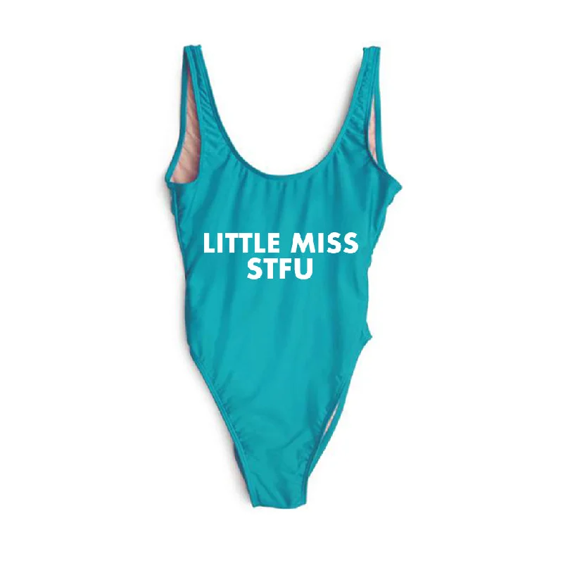 Women's Lace - Embellished One - Pieces in Cream for a Romantic and Vintage - Inspired LookLITTLE MISS STFU [SWIMSUIT]