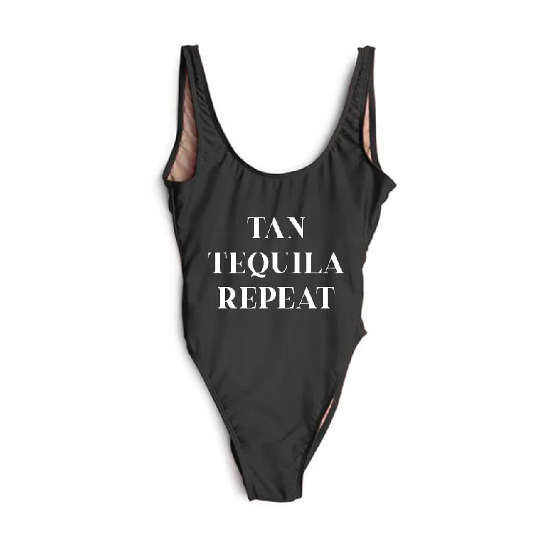 Women's Cargo - Style One - Pieces in Khaki with Pockets for a Practical and Stylish Outdoor LookTAN TEQUILA REPEAT [SWIMSUIT]