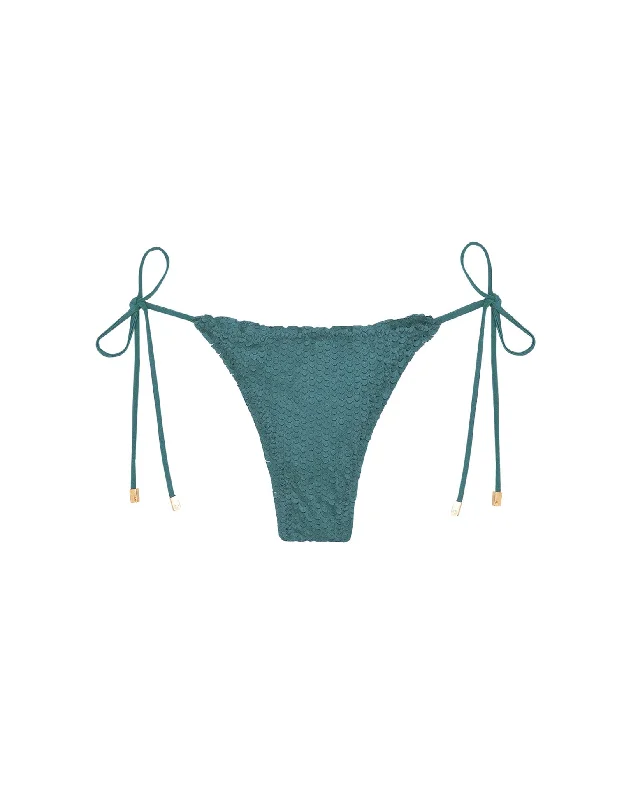 Sustainable women swimwear made from recycled materials for eco - conscious beachgoersScales Ripple Bottom - Ultra Marine Sustainable women swimwear made from recycled materials for eco - conscious beachgoersScales Ripple Bottom - Ultra Marine