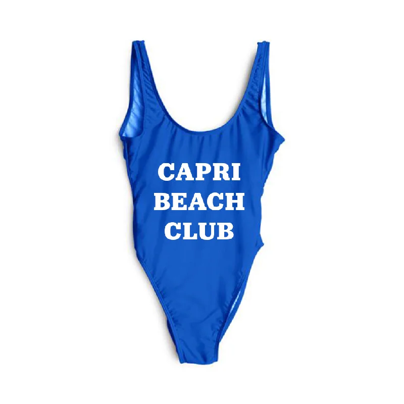 Women's Sheer Paneled One - Pieces in White for a Delicate and Elegant Evening AppearanceCAPRI BEACH CLUB [SWIMSUIT]