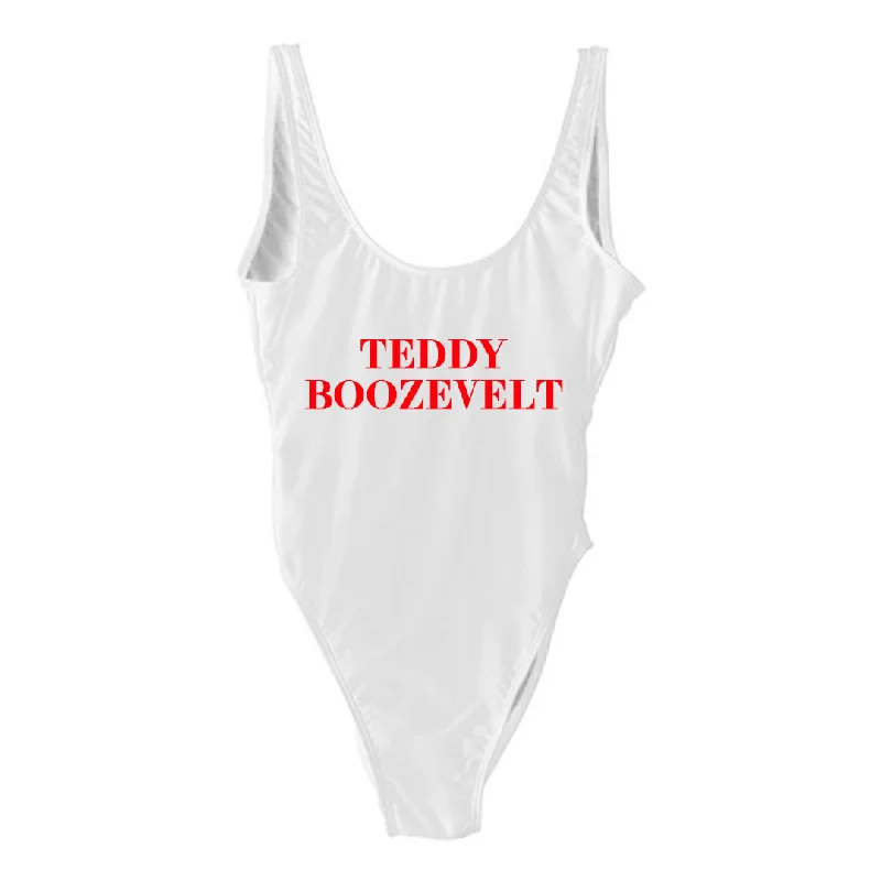 Women's Lace - Embellished One - Pieces in Cream for a Romantic and Vintage - Inspired LookTEDDY BOOZEVELT [SWIMSUIT]