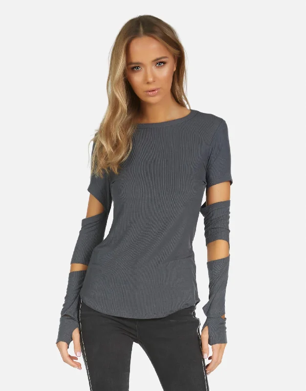 Mock Neck Women Long Sleeve Top for a Modern AestheticMock Neck Women Long Sleeve Top for a Modern AestheticGranger Light Onyx Mock Neck Women Long Sleeve Top for a Modern AestheticMock Neck Women Long Sleeve Top for a Modern AestheticGranger Light Onyx