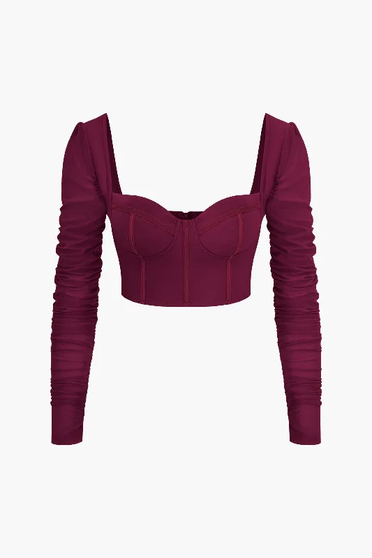 Button - Down Women Long Sleeve Top for a Classic StyleButton - Down Women Long Sleeve Top for a Classic StyleBustier Mesh Patchwork Long Sleeve Top Button - Down Women Long Sleeve Top for a Classic StyleButton - Down Women Long Sleeve Top for a Classic StyleBustier Mesh Patchwork Long Sleeve Top
