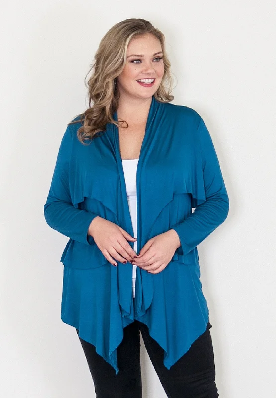 Wrap - Style Women Long Sleeve Top for a Versatile FitWrap - Style Women Long Sleeve Top for a Versatile FitOdessa Ruffle Cardigan Wrap - Style Women Long Sleeve Top for a Versatile FitWrap - Style Women Long Sleeve Top for a Versatile FitOdessa Ruffle Cardigan
