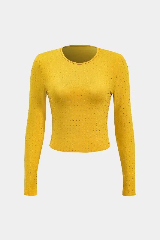 Organic Cotton Women Long Sleeve Top for Eco - Friendly ComfortOrganic Cotton Women Long Sleeve Top for Eco - Friendly ComfortRhinestone Accent Long-Sleeve Top Organic Cotton Women Long Sleeve Top for Eco - Friendly ComfortOrganic Cotton Women Long Sleeve Top for Eco - Friendly ComfortRhinestone Accent Long-Sleeve Top