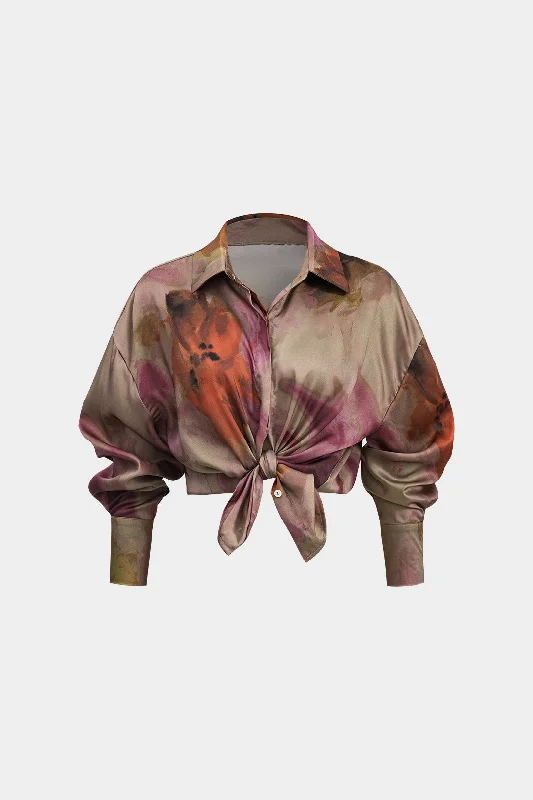 Pocket - Equipped Women Long Sleeve Top for Added FunctionalityPocket - Equipped Women Long Sleeve Top for Added FunctionalityTie Dye Print Long Sleeve Collar Shirt Pocket - Equipped Women Long Sleeve Top for Added FunctionalityPocket - Equipped Women Long Sleeve Top for Added FunctionalityTie Dye Print Long Sleeve Collar Shirt