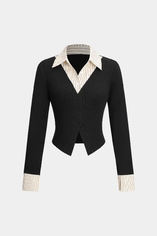 Plus Size Women Long Sleeve Top for a Flattering and Comfortable FitPlus Size Women Long Sleeve Top for a Flattering and Comfortable FitPatchwork Button Long-Sleeve Shirt Plus Size Women Long Sleeve Top for a Flattering and Comfortable FitPlus Size Women Long Sleeve Top for a Flattering and Comfortable FitPatchwork Button Long-Sleeve Shirt