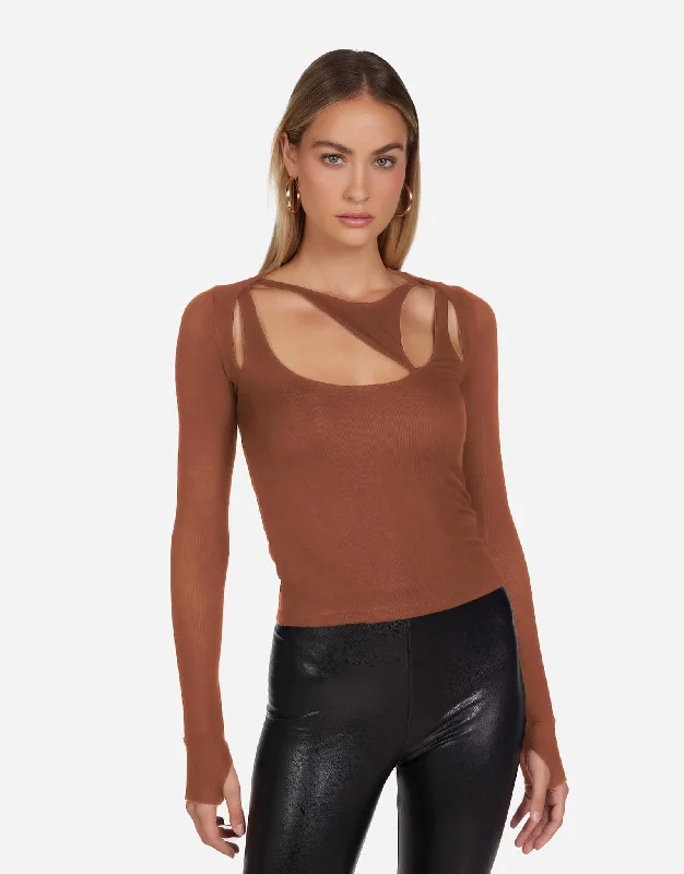 Cropped Women Long Sleeve Top to Pair with High - Waisted BottomsCropped Women Long Sleeve Top to Pair with High - Waisted BottomsMarion Camel Cropped Women Long Sleeve Top to Pair with High - Waisted BottomsCropped Women Long Sleeve Top to Pair with High - Waisted BottomsMarion Camel
