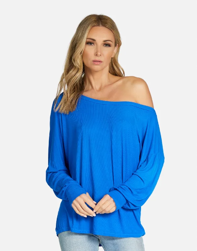 Mock Neck Women Long Sleeve Top for a Modern AestheticMock Neck Women Long Sleeve Top for a Modern AestheticKristopher Tee Cobalt Mock Neck Women Long Sleeve Top for a Modern AestheticMock Neck Women Long Sleeve Top for a Modern AestheticKristopher Tee Cobalt
