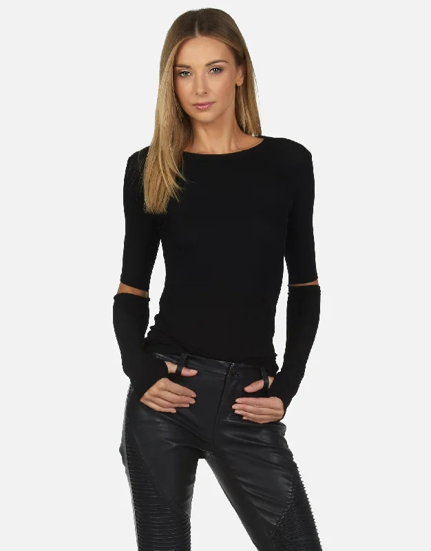 Lightweight Women Long Sleeve Top for Spring and AutumnLightweight Women Long Sleeve Top for Spring and AutumnSolomon Core Fitted Tee Black Lightweight Women Long Sleeve Top for Spring and AutumnLightweight Women Long Sleeve Top for Spring and AutumnSolomon Core Fitted Tee Black