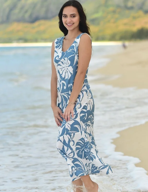 Midi dresses with mesh inserts for a trendy and breathable option V-Neck Sleeveless Tea Length Dress Makena Midi dresses with mesh inserts for a trendy and breathable option V-Neck Sleeveless Tea Length Dress Makena