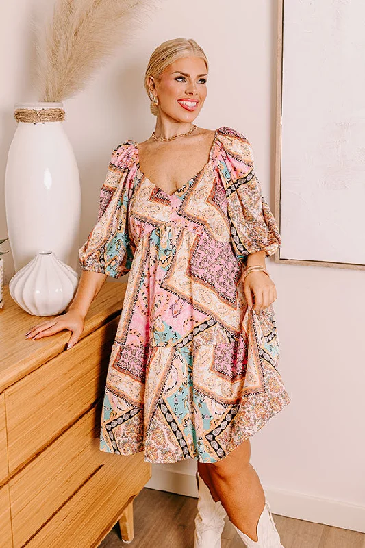 Maternity dress for a New Year's Eve celebration Table For Two Satin Babydoll Mini in Pink Curves Maternity dress for a New Year's Eve celebration Table For Two Satin Babydoll Mini in Pink Curves