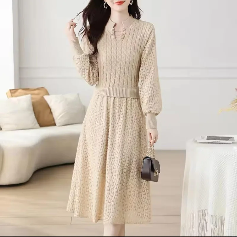 Midi dresses with asymmetric hems for a fashion - forward and dynamic appearance Sherrica Vintage Hollow Out Midi Dress Midi dresses with asymmetric hems for a fashion - forward and dynamic appearance Sherrica Vintage Hollow Out Midi Dress