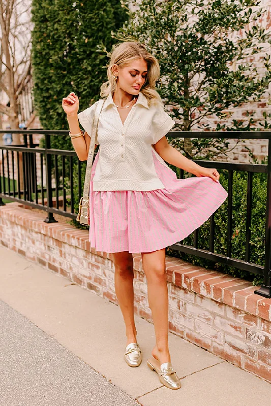 Maternity dress for a baby's first visit to the rooftop garden Sweet On You Mini Dress Maternity dress for a baby's first visit to the rooftop garden Sweet On You Mini Dress