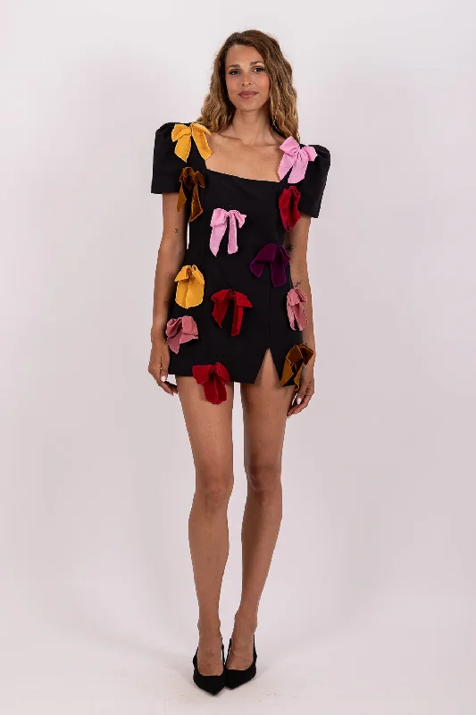 Mini dresses with tassel accents for a fun touch CUTY DRESS