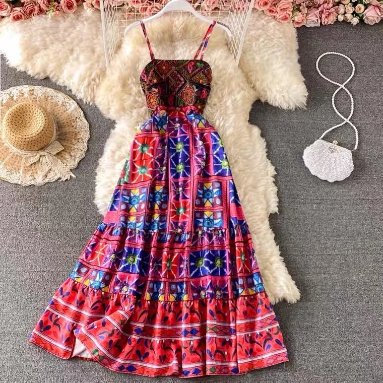 Midi dresses with off - the - shoulder necklines for a flirty look Julia Bohemian Dress Midi dresses with off - the - shoulder necklines for a flirty look Julia Bohemian Dress