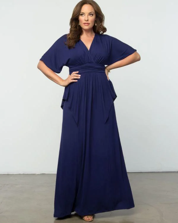 Maternity dress for a baby's first visit to the vertical garden Kiyonna Formal Long Maxi Dress Maternity dress for a baby's first visit to the vertical garden Kiyonna Formal Long Maxi Dress