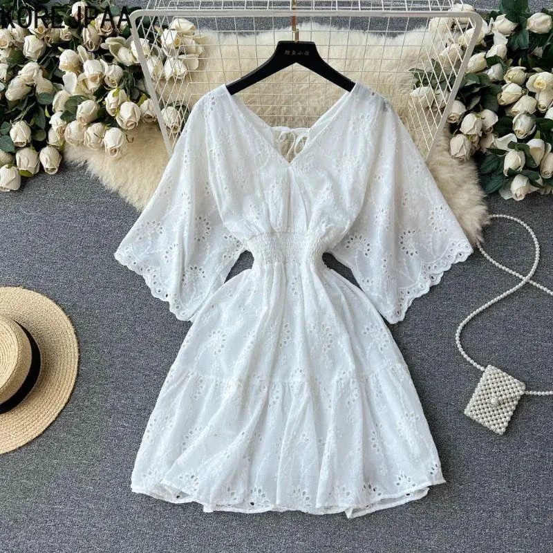 Mini dresses with geometric prints for a modern aesthetic Julissa Cotton Eyelet Dress Mini dresses with geometric prints for a modern aesthetic Julissa Cotton Eyelet Dress