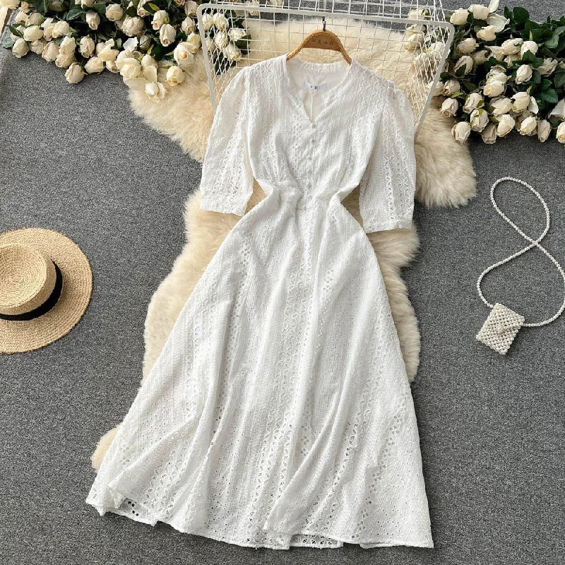 Midi dresses with off - the - shoulder necklines for a flirty look Eloise Summer Dress Midi dresses with off - the - shoulder necklines for a flirty look Eloise Summer Dress
