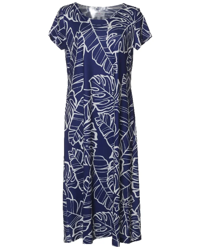 Midi dresses with pom - pom trims for a playful and festive look Monstera Knit Dress Knee Length with Sleeves Midi dresses with pom - pom trims for a playful and festive look Monstera Knit Dress Knee Length with Sleeves
