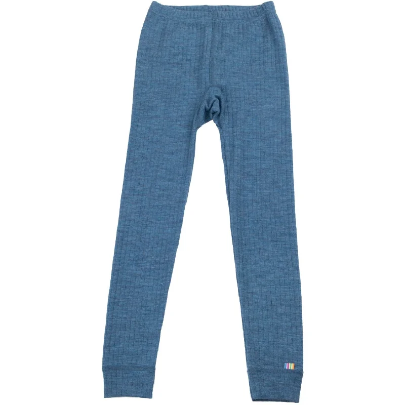 Women's Seamless Compression Tight Trousers in Gray for Fitness and Yoga SessionsJoha Wool Blue Leggings Colourfull