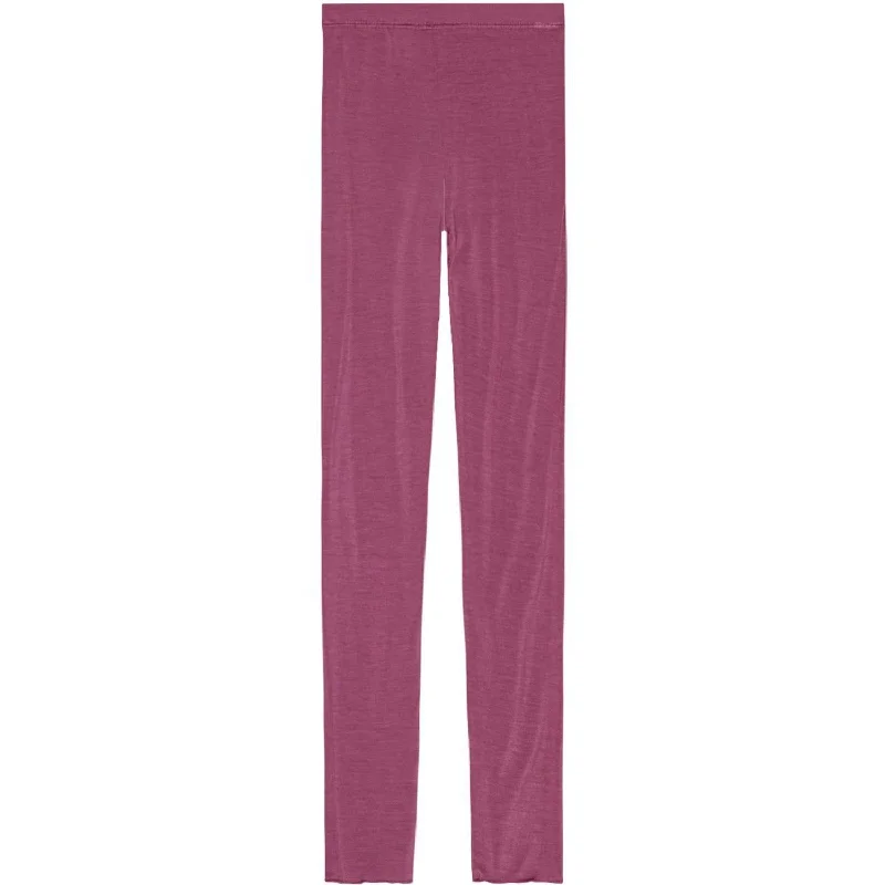 Women's Seamless Compression Tight Trousers in Gray for Fitness and Yoga SessionsMolo Dark Rose Nadine Legging