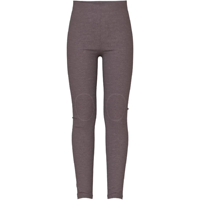 Women's High - Waisted Tight Trousers with Side Slits in Beige for a Trendy LookName It Sparrow Wang Wool Needle Legging Solid Women's High - Waisted Tight Trousers with Side Slits in Beige for a Trendy LookName It Sparrow Wang Wool Needle Legging Solid