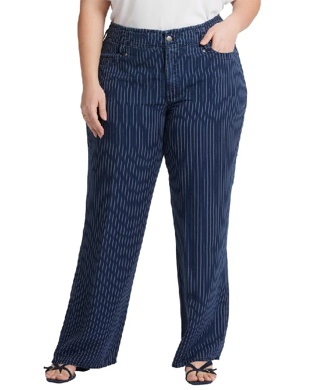 Plus Size Women's Sheer Tight Trousers in Nude for a Subtle and Stylish StatementNYDJ Plus Teresa Dark Ocean Wide Leg Jean Plus Size Women's Sheer Tight Trousers in Nude for a Subtle and Stylish StatementNYDJ Plus Teresa Dark Ocean Wide Leg Jean