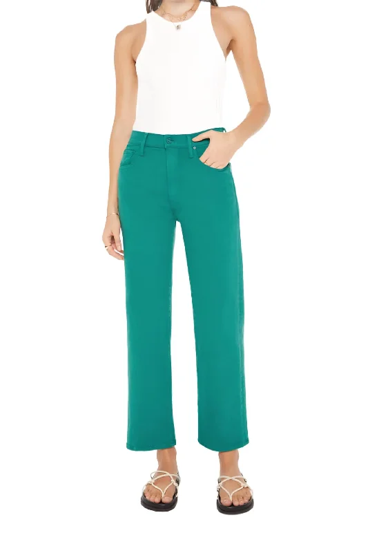 Plus Size Women's Snake - Print Tight Trousers in Brown and Black for a Bold Fashion StatementRambler Zip Ankle Pant In Teal Green Plus Size Women's Snake - Print Tight Trousers in Brown and Black for a Bold Fashion StatementRambler Zip Ankle Pant In Teal Green