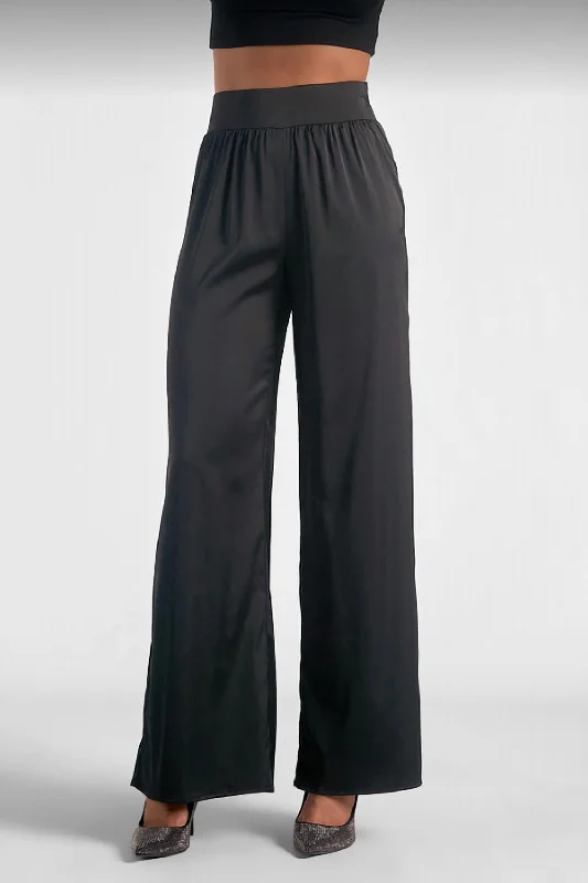 Plus Size Women's Snake - Print Tight Trousers in Brown and Black for a Bold Fashion StatementSatin Pants In Black Plus Size Women's Snake - Print Tight Trousers in Brown and Black for a Bold Fashion StatementSatin Pants In Black