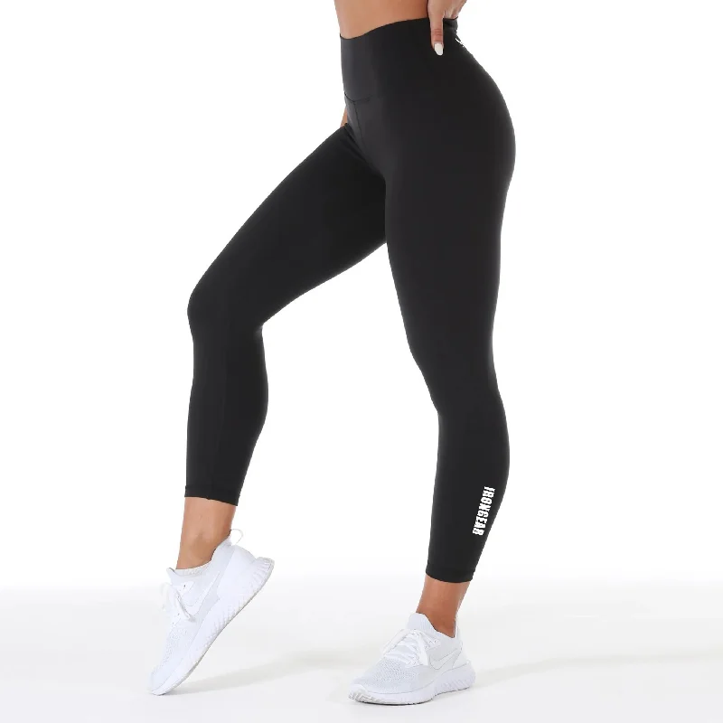 Women's High - Waisted Tight Trousers with Side Slits in Beige for a Trendy LookMighty Leggings 7/8 Length Women's High - Waisted Tight Trousers with Side Slits in Beige for a Trendy LookMighty Leggings 7/8 Length