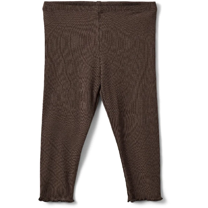 Plus Size Women's Snake - Print Tight Trousers in Brown and Black for a Bold Fashion StatementSofie Schnoor Chocolate Brown Leggings Plus Size Women's Snake - Print Tight Trousers in Brown and Black for a Bold Fashion StatementSofie Schnoor Chocolate Brown Leggings