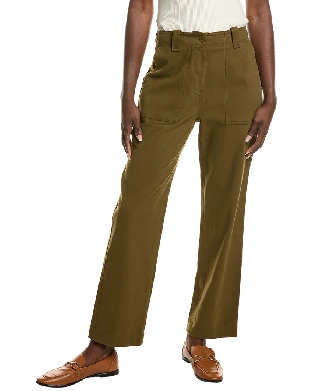 Plus Size Women's Corduroy Tight Trousers in Olive Green for a Retro and Cozy VibeWeekend Max Mara Ottobre Trouser Plus Size Women's Corduroy Tight Trousers in Olive Green for a Retro and Cozy VibeWeekend Max Mara Ottobre Trouser