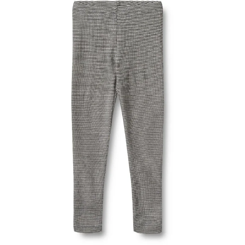 Women's Fleece - Lined Tight Trousers in Dark Blue for Warmth in Cold WeatherWheat Navy Stripe Wool Leggings Agi Women's Fleece - Lined Tight Trousers in Dark Blue for Warmth in Cold WeatherWheat Navy Stripe Wool Leggings Agi