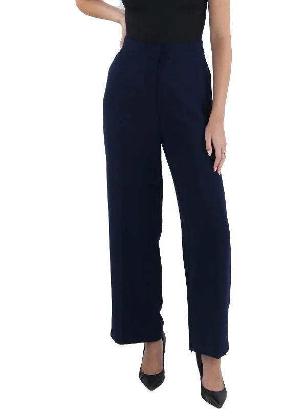 Women's Tight Trousers with Mesh Panels in Black for a Sexy and Modern AppearanceWomens Texured Pintuck Straight Leg Pants Women's Tight Trousers with Mesh Panels in Black for a Sexy and Modern AppearanceWomens Texured Pintuck Straight Leg Pants