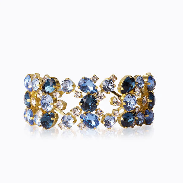 Turtleneck Women Sweater for a Classic and Elegant StyleCaroline Svedbom Blue Aurelia Bracelet Turtleneck Women Sweater for a Classic and Elegant StyleCaroline Svedbom Blue Aurelia Bracelet