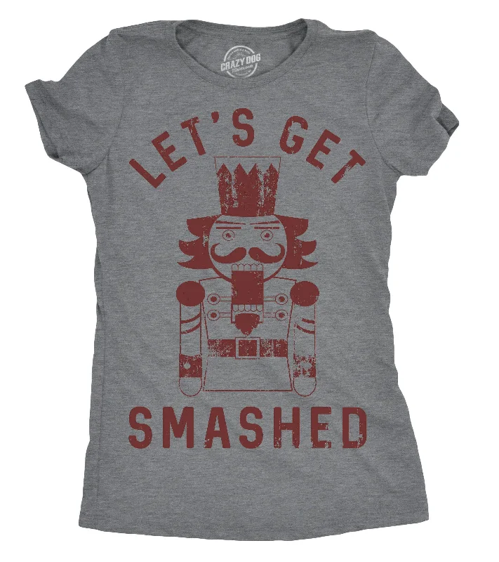 Puff Sleeve Women T Shirt for a Fashion - Forward LookLet's Get Smashed Nutcracker Women's T Shirt Puff Sleeve Women T Shirt for a Fashion - Forward LookLet's Get Smashed Nutcracker Women's T Shirt