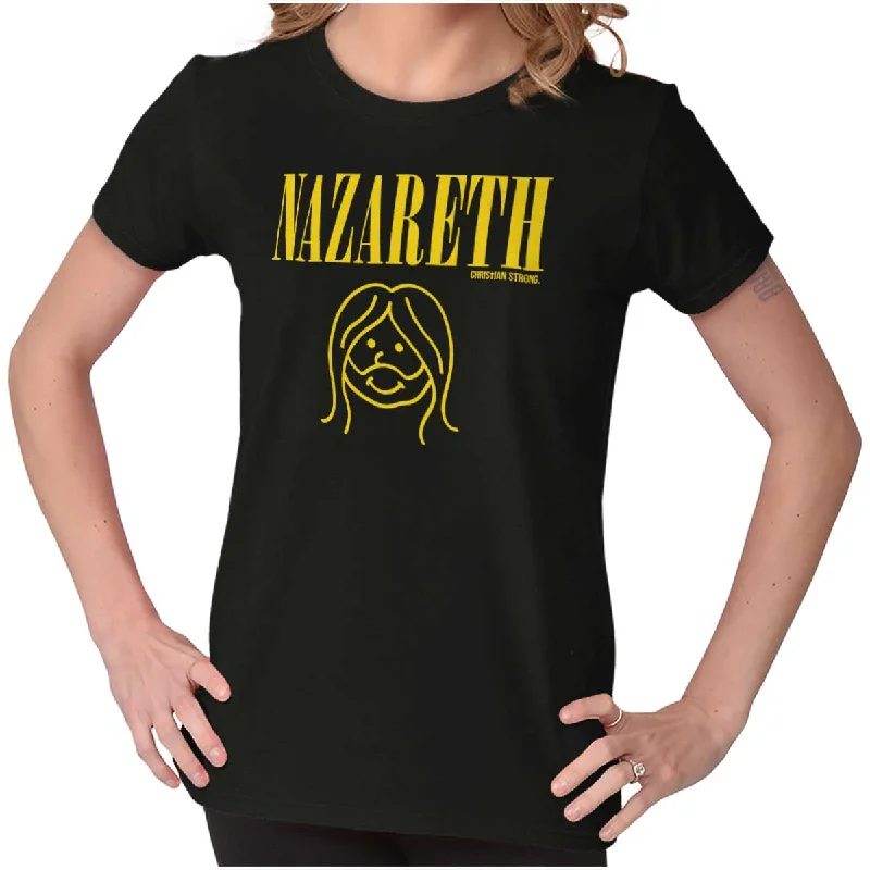 Sequined Women T Shirt for a Sparkly Night OutNazareth Christian Rock Ladies T Shirt Sequined Women T Shirt for a Sparkly Night OutNazareth Christian Rock Ladies T Shirt