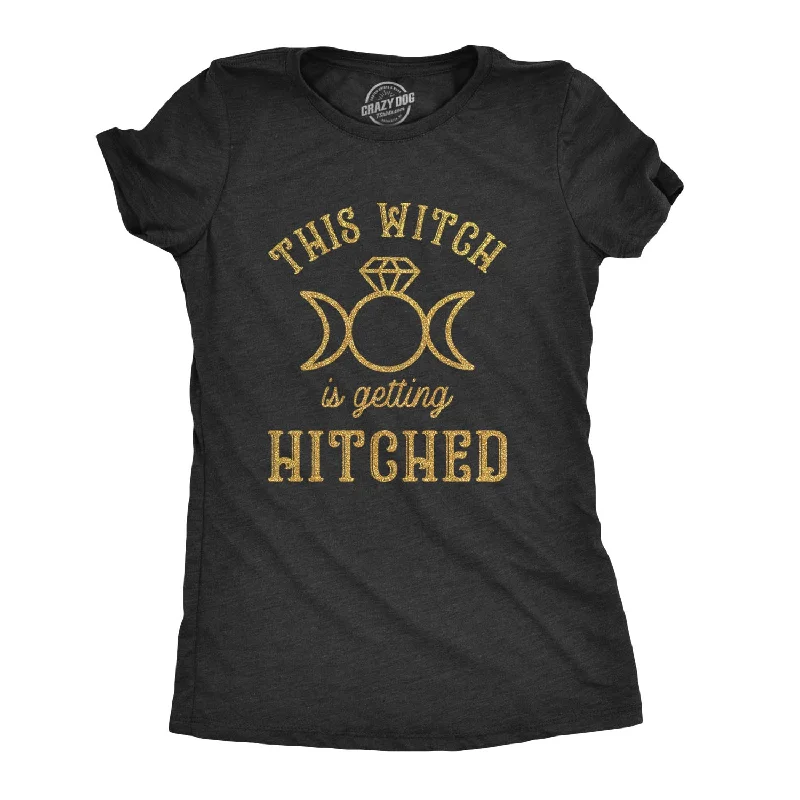 Plus Size Women T Shirt for a Comfortable and Flattering FitThis Witch Is Getting Hitched Women's T Shirt Plus Size Women T Shirt for a Comfortable and Flattering FitThis Witch Is Getting Hitched Women's T Shirt