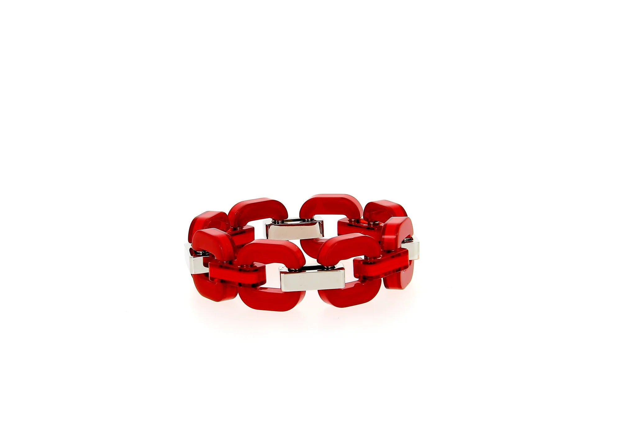 Cable - Knit Women Sweater with Intricate PatternsXavier Derome Medium Red Two Tone Bracelet Cable - Knit Women Sweater with Intricate PatternsXavier Derome Medium Red Two Tone Bracelet