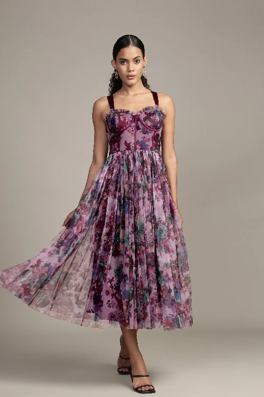 Printed Abstract Women Dress for a Modern and Artistic AppealPrinted Abstract Women Dress for a Modern and Artistic AppealDane Purple Print Corset Midi Dress Printed Abstract Women Dress for a Modern and Artistic AppealPrinted Abstract Women Dress for a Modern and Artistic AppealDane Purple Print Corset Midi Dress